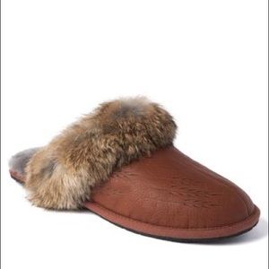Manitobah Mukluks igloo grain slipper cocoa